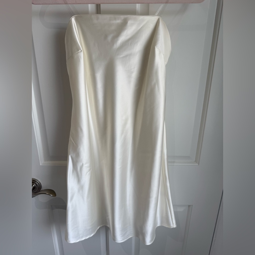 Target Strapless Cream Dress